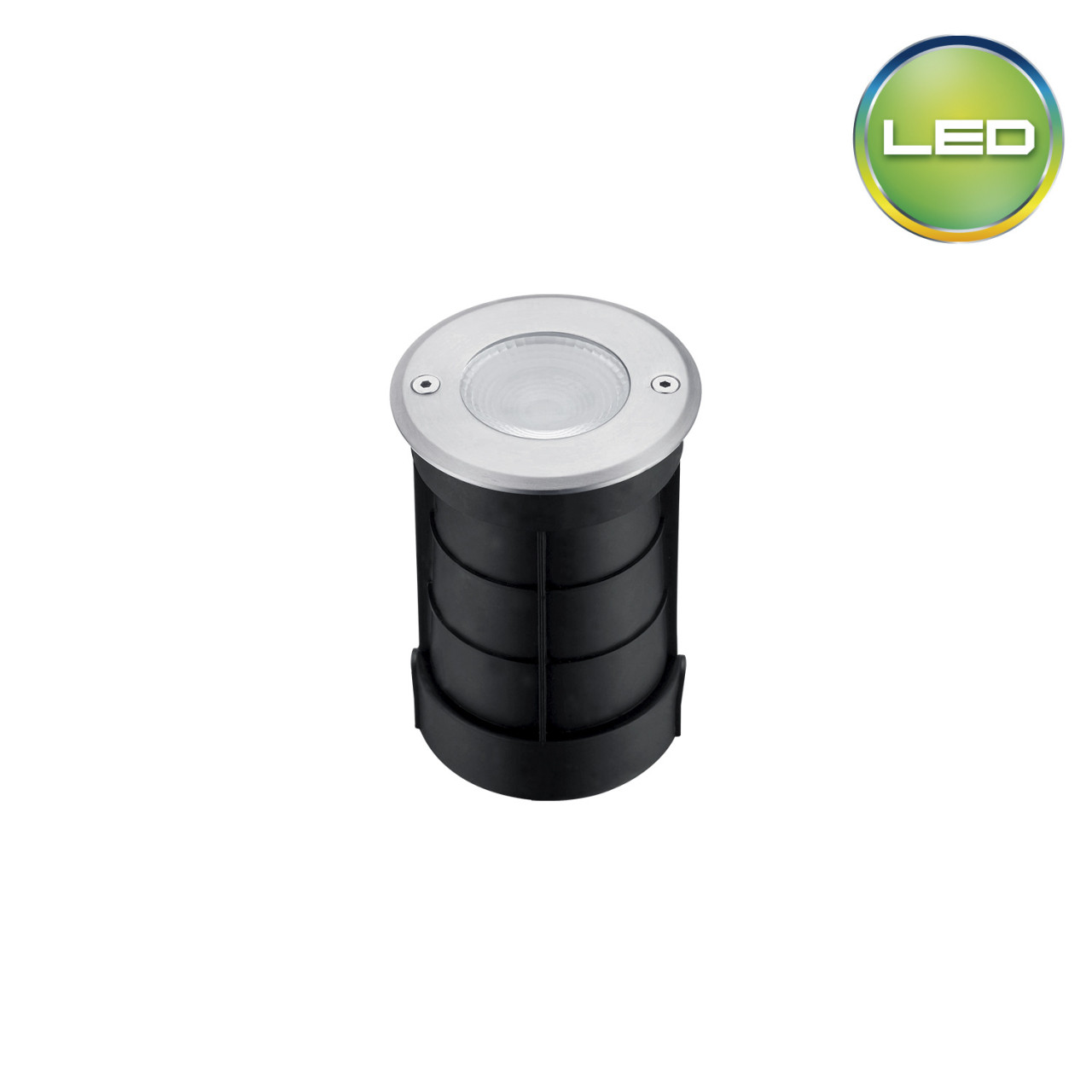 Spot de piso 7W LED COB - Color silver - Luz cálida